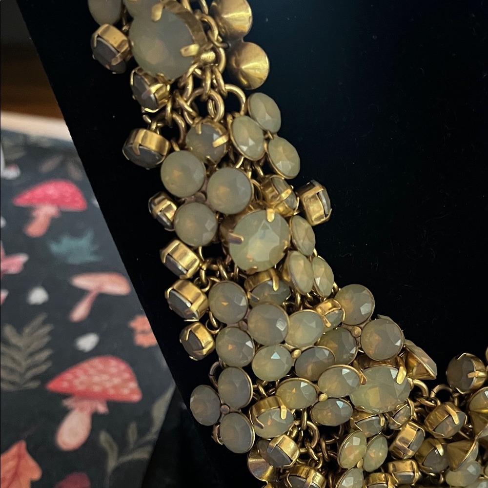 J crew rhinestone color stone necklace - Picture 3 of 3